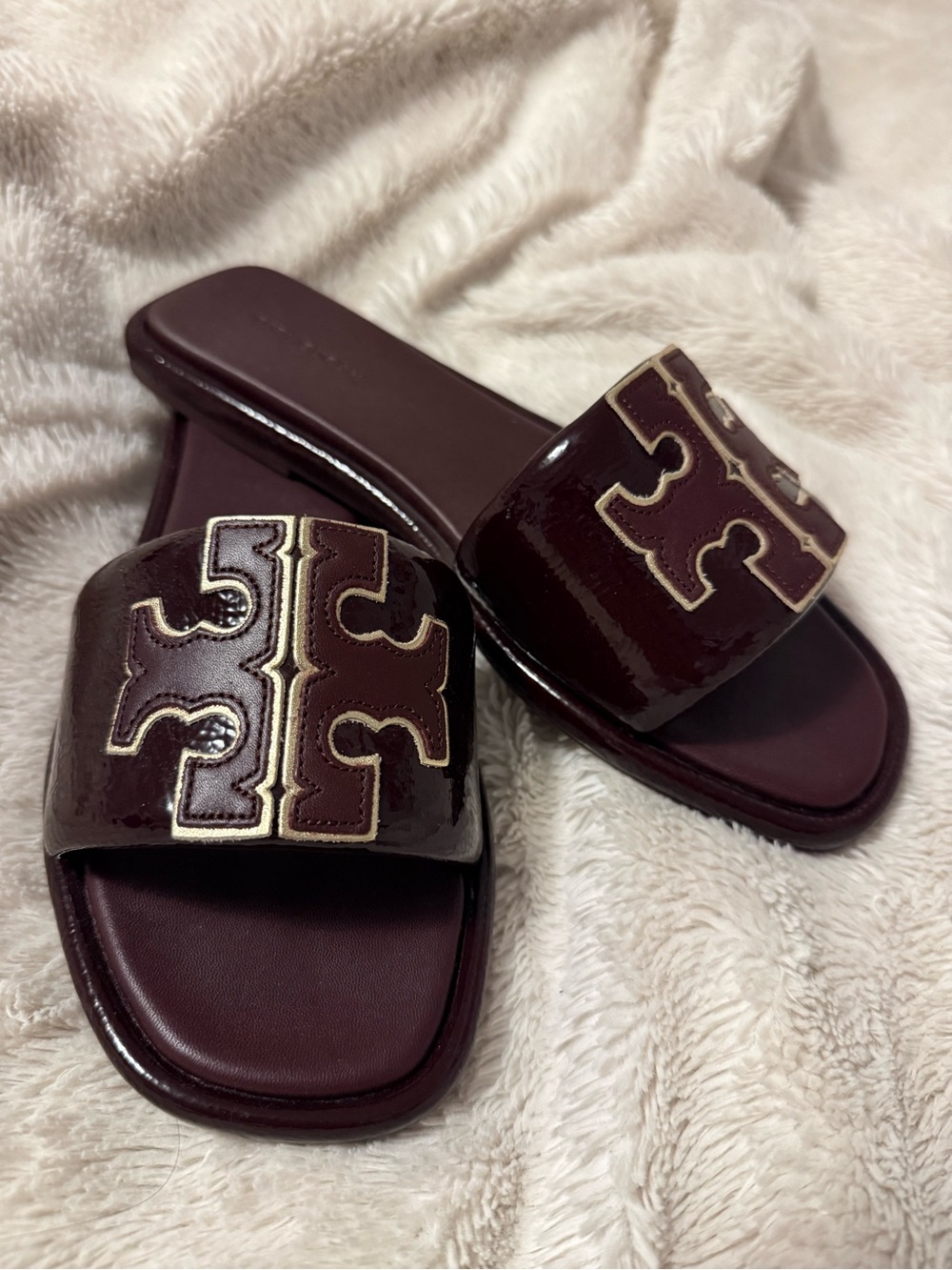 Tory Burch Double T Sport Slide